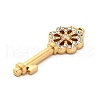 304 Stainless Steel Rhinestone Pendants STAS-P385-03D-G-2