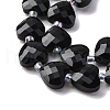 Natural Obsidian Beads Strands G-P570-E20-01-4