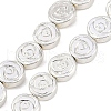 Electroplated Synthetic Non-magnetic Hematite Beads Strands G-C156-07S-1