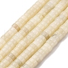 Natural White African Opal Beads Strands G-L624-I19-3x6mm-2