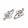 Non-Tarnish 201 Stainless Steel Connector Charms STAS-K251-088P-2