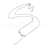 Brass Cable Chain Necklaces NJEW-Z037-03P-1