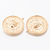 Brass Pendants KK-N232-183G-NF-2