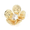 Brass Micro Pave Cubic Zirconia Pendants KK-M326-09G-2