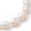 Natural Pearl Beads Stretch Bracelets for Women BJEW-JB11321-4