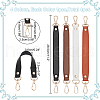 SUPERFINDINGS 4Pcs 4 Colors PU Leather Bag Straps DIY-WR0003-28-2