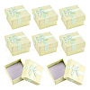 Square Paper Jewelry Ring Gift Boxes with Bowknot CON-TAC0010-80B-2