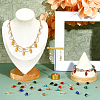 Brass Glass Pendants PALLOY-FH00040-5