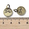 Tibetan Style Brass Pendants KK-M284-34AB-3