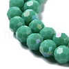 Opaque Glass Beads Strands EGLA-A035-P8mm-L13-3