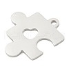 Non-Tarnish 304 Stainless Steel Pendants STAS-B056-19P-2