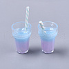 Imitation Juice Glass Pendants CRES-S359-20E-3