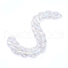 Handmade Transparent Acrylic Curb Chains X-AJEW-JB00626-02-2