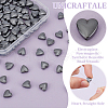 Unicraftale 150Pcs Electroplate Non-magnetic Synthetic Hematite Bead Strands G-UN0001-28-5