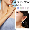 5 Strand 5 Colors Imitation Jade Glass Beads Strands EGLA-TA0001-51-7