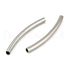 Non-Tarnish 304 Stainless Steel Tube Beads STAS-B047-27G-P-2