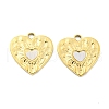 PVD Vacuum Plating 304 Stainless Steel Pendants STAS-L278-111G-1