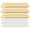 50Pcs Undyed Wood Connector Charms WOOD-FS0001-12A-1