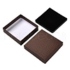 Square Cardboard Necklace Box CBOX-Q038-02A-2