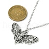 Gothic 304 Stainless Steel Cable Chain Necklaces NJEW-JN04983-02-3