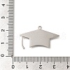 304 Stainless Steel Pendants STAS-S144-10P-3