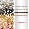   360Pcs 6 Style 2 Sizes Brass Beads KK-PH0001-71-WH-1