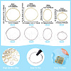 Alloy Open Back Bezel Pendants PALLOY-PJ0001-11-4