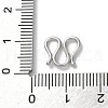 999 Fine Silver Hook and S-Hook Clasps STER-P063-03P-3