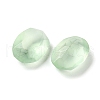 Frosted Glass Rhinestone Cabochons RGLA-G022-05A-238-2
