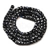 Natural Black Sapphire Beads Strands G-G259-B02-3x3mm-3