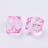 Transparent Acrylic Beads X-TACR-Q259-14mm-V03-3
