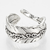 Alloy Cuff Finger Rings RJEW-N027-29-2