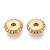 304 Stainless Steel Disc Beads STAS-P319-14C-G-2