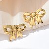 304 Stainless Steel Stud Earrings EJEW-U047-23G-2