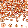75Pcs 5 Styles Rack Plating Brass Spacer Beads KK-LP0001-07RG-1