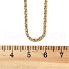 304 Stainless Steel Lumachina Chain Necklaces NJEW-F248-17A-G-2