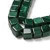 Natural Malachlite Beads Strands G-Q185-A02-01-4