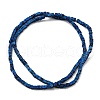 Electroplated Natural Lava Rock Beads Strands G-Q1009-B01-02A-2