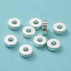 201 Stainless Steel Corrugated Beads STAS-A057-02A-S-3