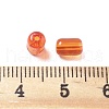 Transparent Imitation Jade Glass Beads GLAA-Z012-02H-3