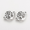 Tibetan Style Alloy Links connectors TIBE-Q077-12AS-RS-1