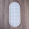 DIY Oval Storage Tray Silicone Molds DIY-B076-02E-3