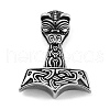 Viking 304 Stainless Steel Pendants STAS-N105-04B-AS-1