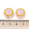 UV Plating Handmade Lampwork Beads LAMP-R004-03F-5