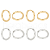 Unicraftale Unisex 304 Stainless Steel Hoop Earrings STAS-UN0002-57-3