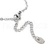 201 Stainless Steel Link Bracelets with Cable Chains BJEW-P297-01P-D-3