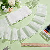 MAYJOYDIY US 5 Yards Cotton Embroidery Flower Lace Ribbon OCOR-MA0001-27A-4