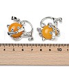Natural & Synthetic Mixed Stone Kitten Pendants G-J386-C17-4