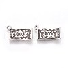 Tibetan Style Zinc Alloy Pendants PALLOY-F248-055AS-1