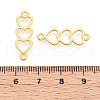 Tibetan Style Alloy Connector Charms PALLOY-R143-14G-3